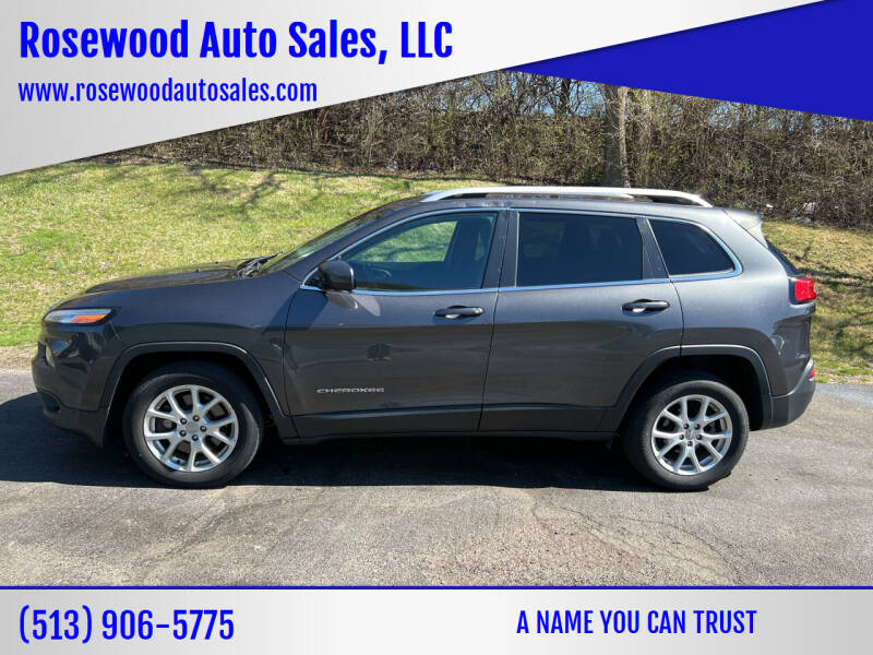 2016 Jeep Cherokee for sale at Rosewood Auto Sales, LLC in Hamilton OH