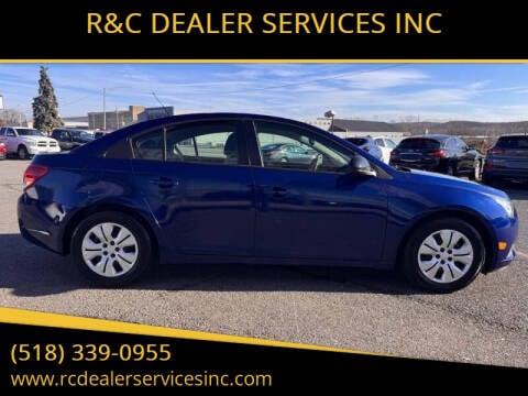 2013 Chevrolet Cruze for sale at R&C DEALER SERVICES INC in Cohoes NY