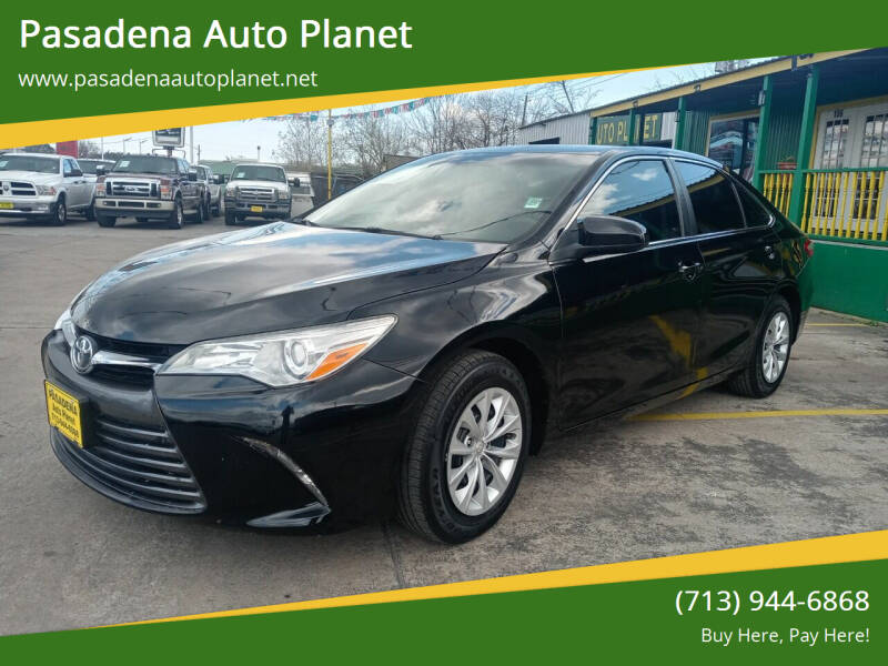 2015 Toyota Camry for sale at Pasadena Auto Planet in Houston TX