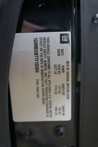 2007 Saturn SKY