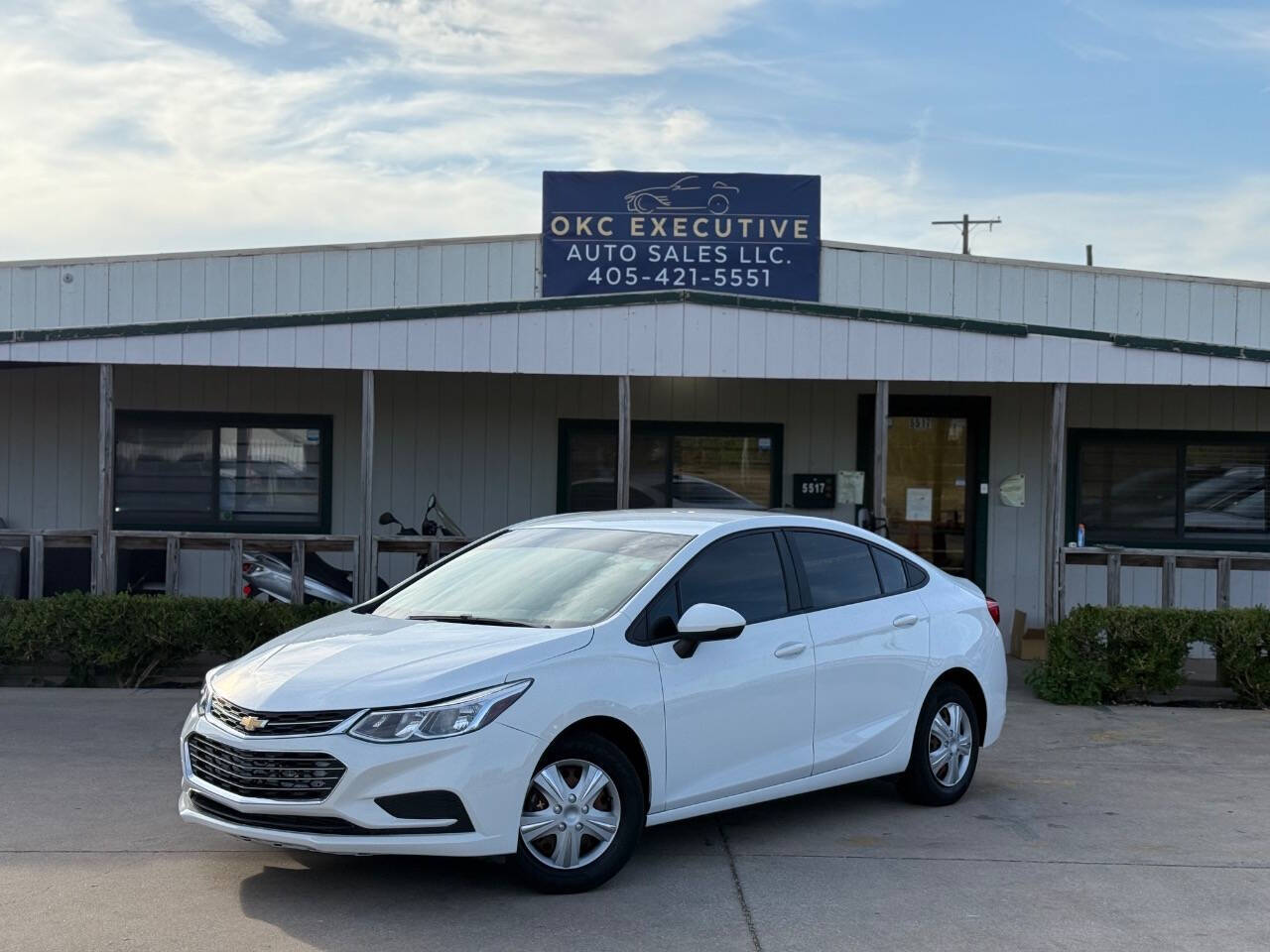 2018 Chevrolet Cruze for sale at OKC EXECUTIVE AUTO SALES in Oklahoma City, OK