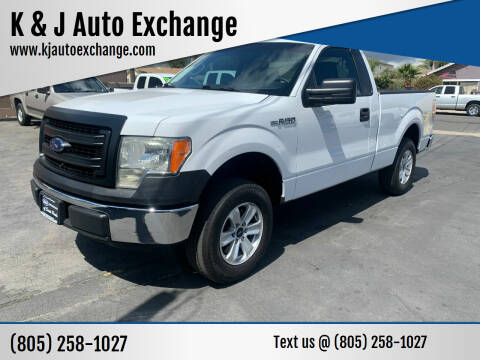 2013 Ford F-150 for sale at K & J Auto Exchange in Santa Paula CA