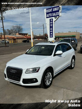 2013 Audi Q5 for sale at Right Away Auto Sales in Colorado Springs CO