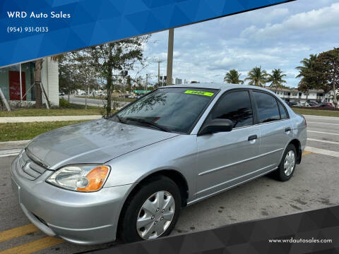 2001 Honda Civic for sale at WRD Auto Sales in Hollywood FL