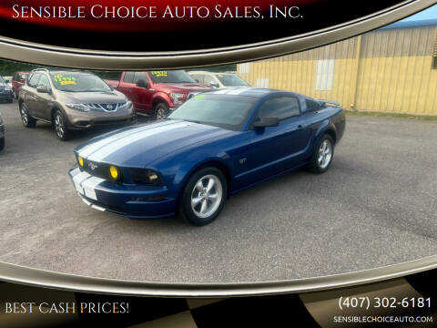 2008 Ford Mustang for sale at Sensible Choice Auto Sales, Inc. in Longwood FL