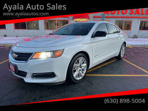 2015 Chevrolet Impala for sale at Ayala Auto Sales in Aurora IL