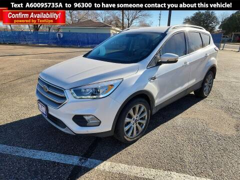 2018 Ford Escape for sale at POLLARD PRE-OWNED in Lubbock TX