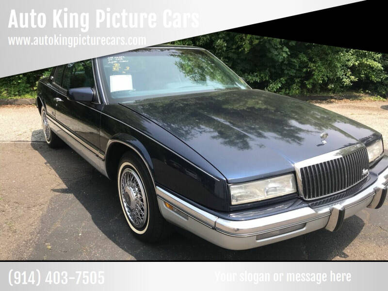 1990 Buick Riviera for sale at Auto King Picture Cars in Pound Ridge NY