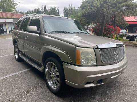 2003 Cadillac Escalade for sale at Auto King in Lynnwood WA