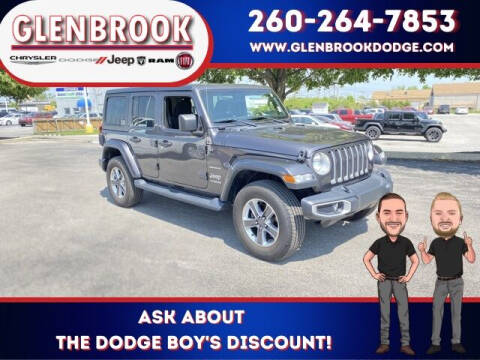 2019 Jeep Wrangler Unlimited for sale at Glenbrook Dodge Chrysler Jeep Ram and Fiat in Fort Wayne IN