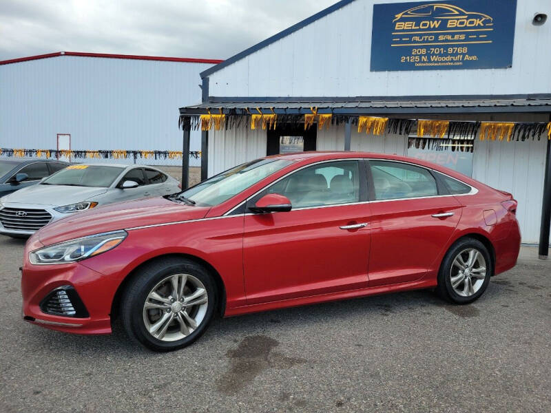 2019 Hyundai Sonata for sale at BELOW BOOK AUTO SALES in Idaho Falls ID