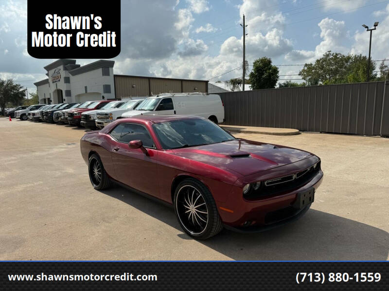 2018 Dodge Challenger for sale at Shawn's Motor Credit in Houston TX