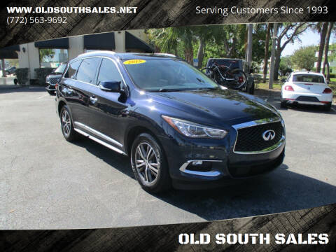 2018 Infiniti QX60 for sale at OLD SOUTH SALES in Vero Beach FL