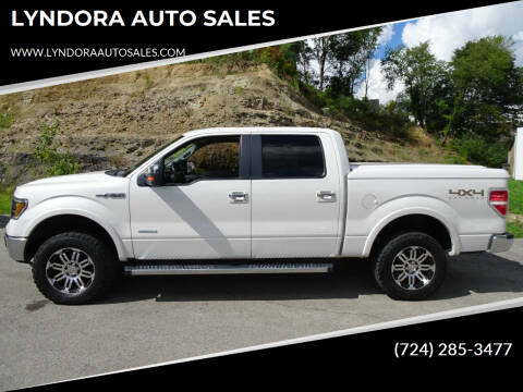 2013 Ford F-150 for sale at LYNDORA AUTO SALES in Lyndora PA