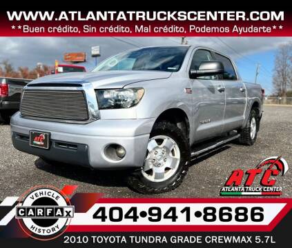 2010 Toyota Tundra for sale at ATLANTA TRUCK CENTER LLC in Doraville GA