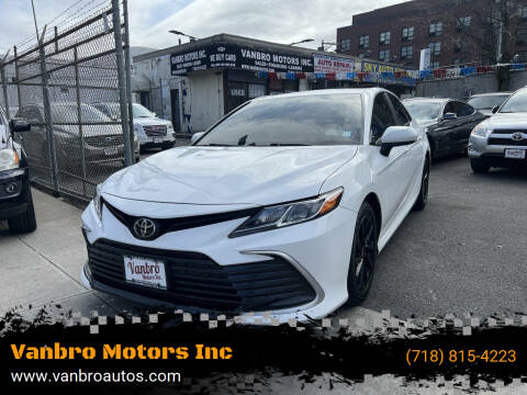 2021 Toyota Camry for sale at Vanbro Motors Inc in Staten Island NY