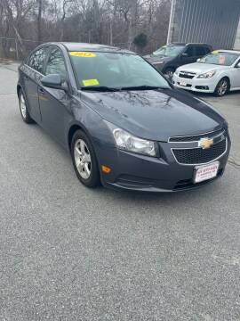 2013 Chevrolet Cruze for sale at Gia Auto Sales in East Wareham MA
