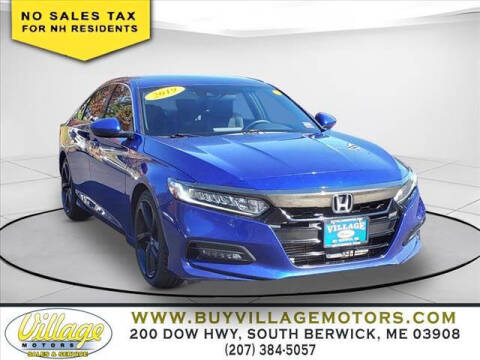 2019 Honda Accord for sale at Village Motors in South Berwick ME