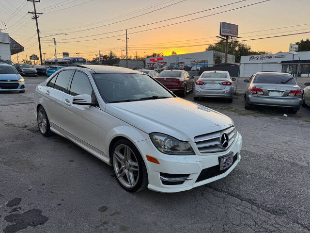 2013 Mercedes-Benz C-Class for sale at Green Ride LLC in NASHVILLE, TN