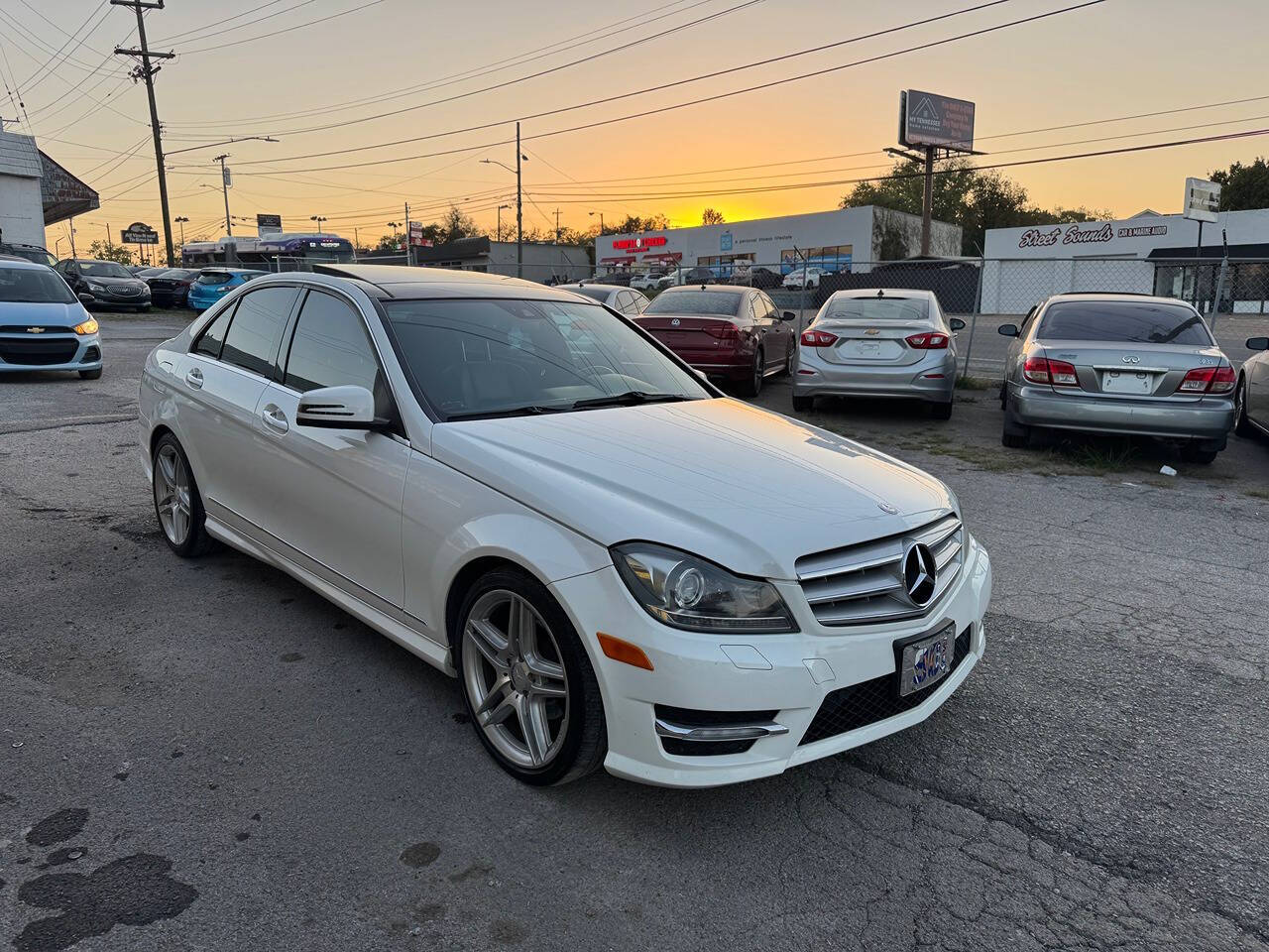 2013 Mercedes-Benz C-Class for sale at Green Ride LLC in NASHVILLE, TN