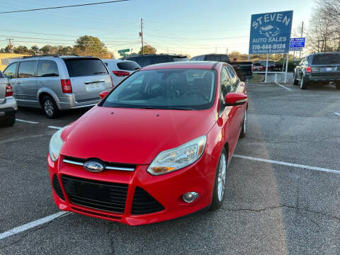 2012 Ford Focus for sale at Steven Auto Sales in Marietta GA