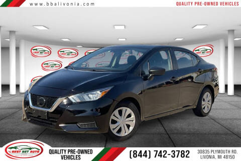 2021 Nissan Versa for sale at Best Bet Auto in Livonia MI