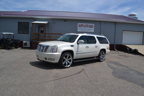 2008 Cadillac Escalade ESV for sale at Dave's Auto Sales in Winthrop MN