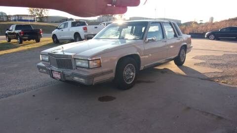 1988 Cadillac DeVille for sale at 6 D's Auto Sales in Mannford OK