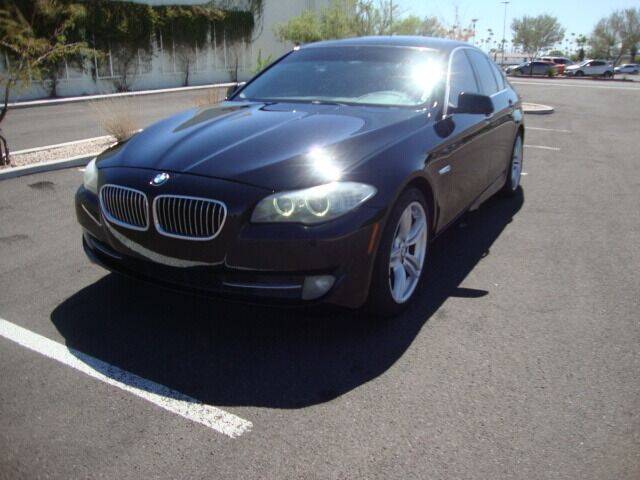 2013 BMW 5 Series for sale at FREDRIK'S AUTO in Mesa AZ