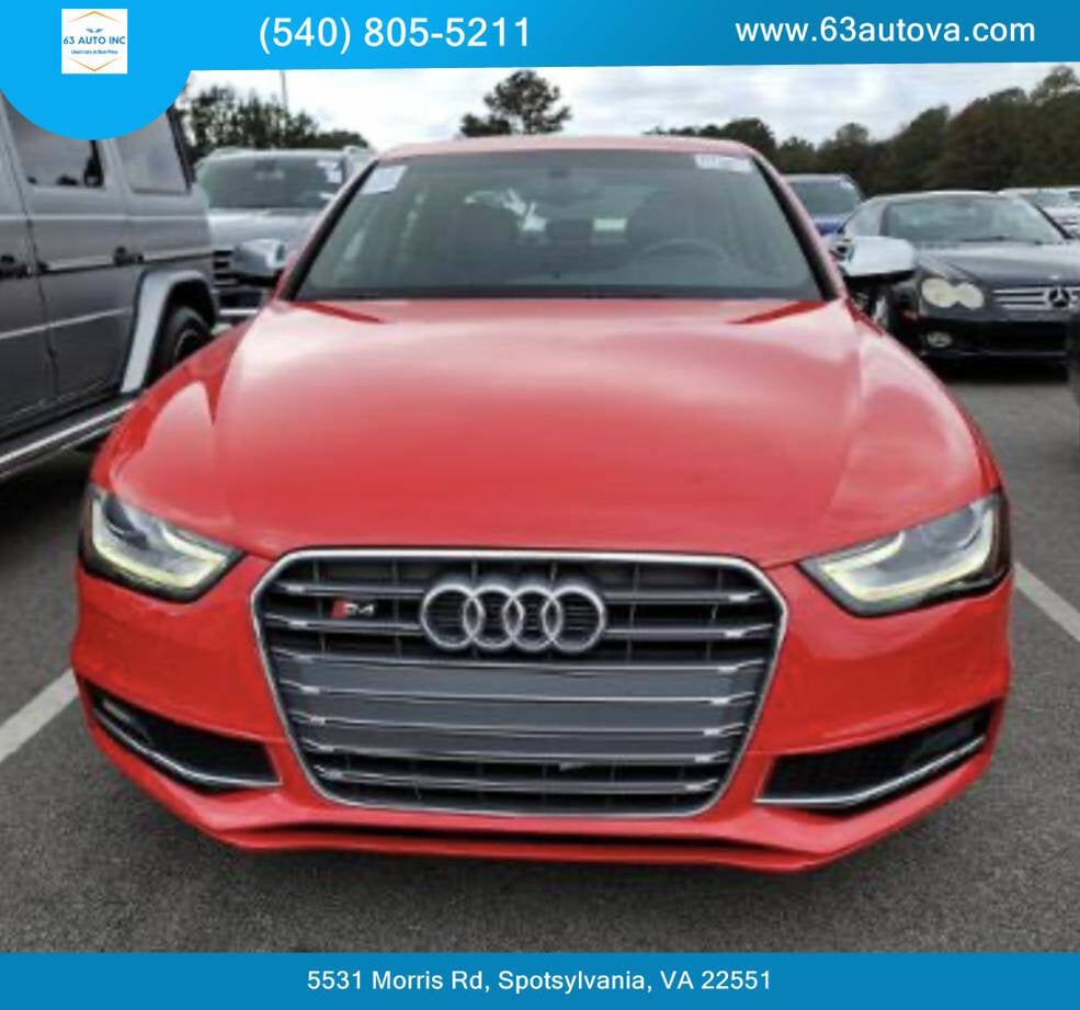 2014 Audi S4 for sale at 63 Auto Inc in Spotsylvania, VA