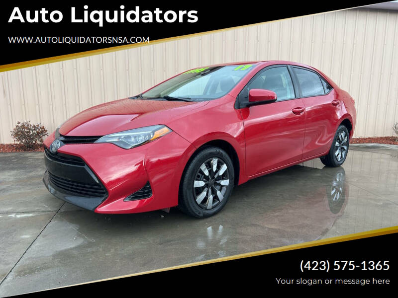 2017 Toyota Corolla for sale at Auto Liquidators in Bluff City TN
