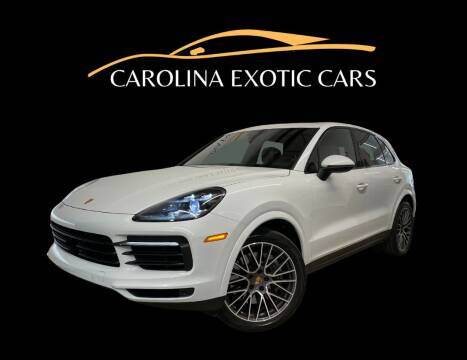 2021 Porsche Cayenne for sale at Carolina Exotic Cars & Consignment Center in Raleigh NC