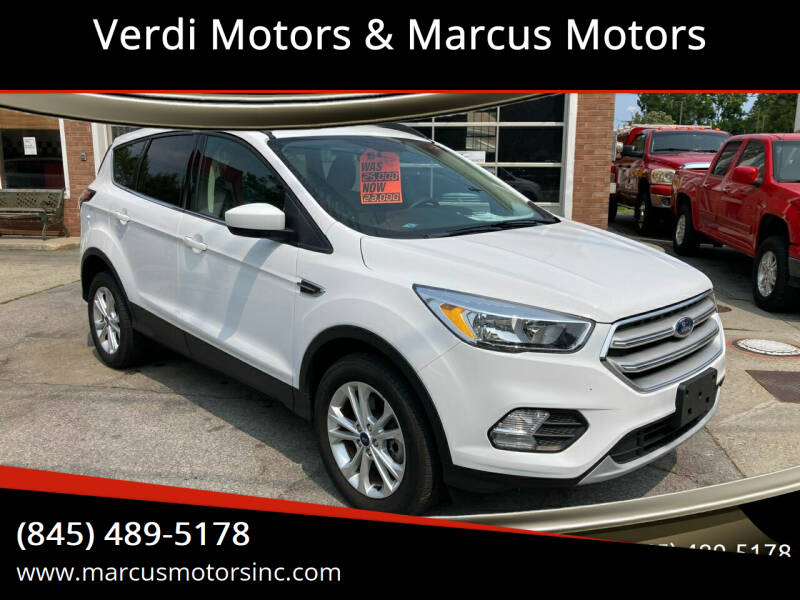 2018 Ford Escape for sale at Marcus Motors in Kingston NY