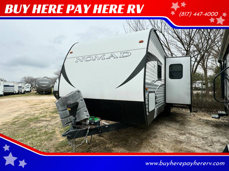 2016 Skyline Nomad 288BH for sale at BUY HERE PAY HERE RV in Burleson TX