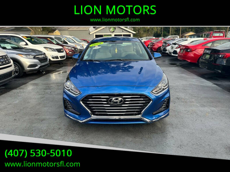 2018 Hyundai Sonata for sale at LION MOTORS in Orlando FL