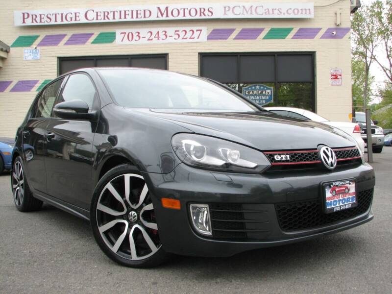 2012 Volkswagen GTI for sale at Prestige Certified Motors in Falls Church VA