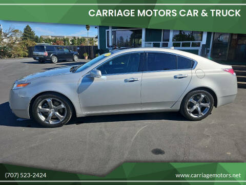 2011 Acura TL for sale at Carriage Motors Car & Truck in Santa Rosa CA