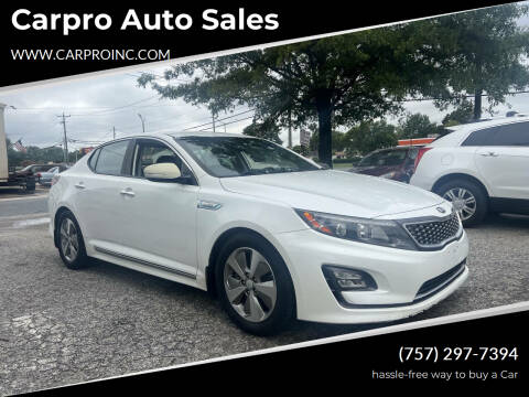 2016 Kia Optima Hybrid