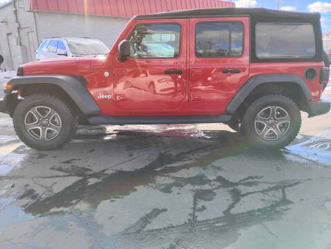 2018 Jeep Wrangler Unlimited for sale at Select Auto Group in Wyoming MI