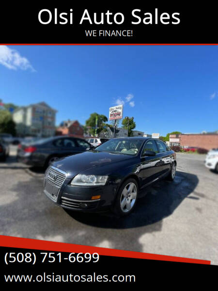 2006 Audi A6 for sale at Olsi Auto Sales in Worcester MA