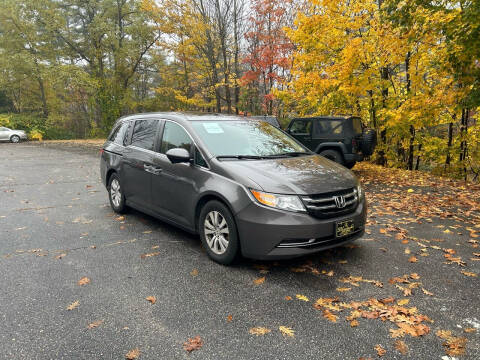 2015 Honda Odyssey for sale at Bladecki Auto LLC in Belmont NH