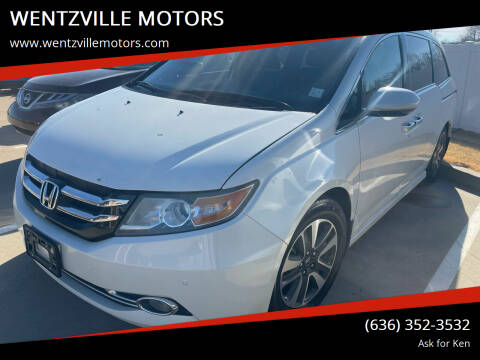 2014 Honda Odyssey for sale at WENTZVILLE MOTORS in Wentzville MO