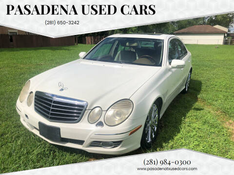 2008 Mercedes-Benz E-Class for sale at Pasadena Used Cars in Pasadena TX