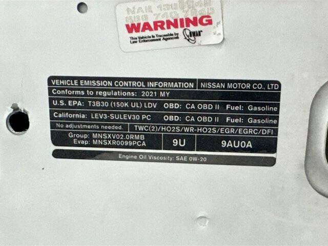 2021 Nissan Sentra SR