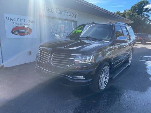 2015 Lincoln Navigator for sale at Used Car Factory Sales & Service in Port Charlotte FL