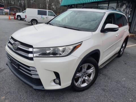 2018 Toyota Highlander for sale at AUTO TRATOS in Mableton GA