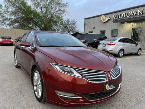 2014 Lincoln MKZ for sale at Midtown Motor Company in San Antonio TX