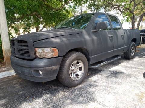 2003 Dodge Ram 1500 for sale at Blue Lagoon Auto Sales in Plantation FL