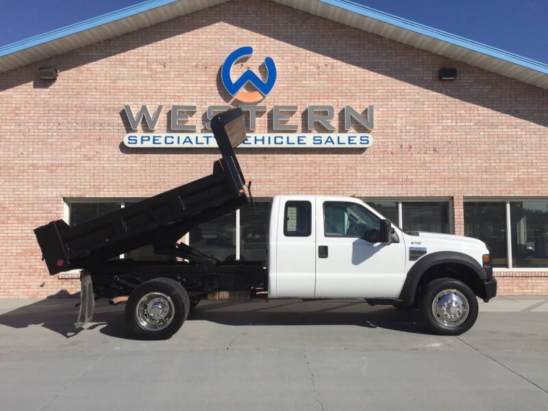 2008 Ford Dump Truck for sale at Western Specialty Vehicle Sales in Braidwood IL