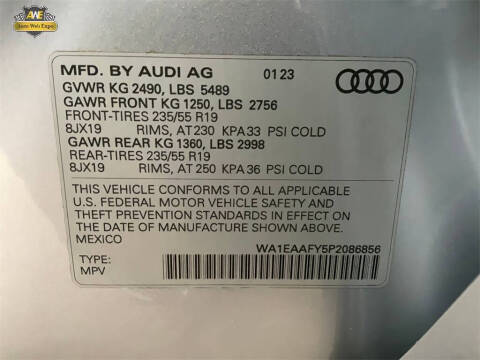 2023 Audi Q5 quattro S line Prem Plus 45 TFSI